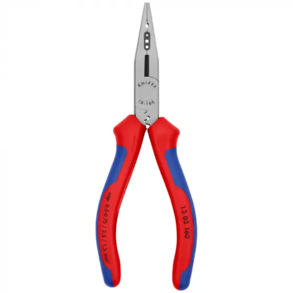 Cleste multifunctional cu nas lung, 160mm, Knipex 13 02 160