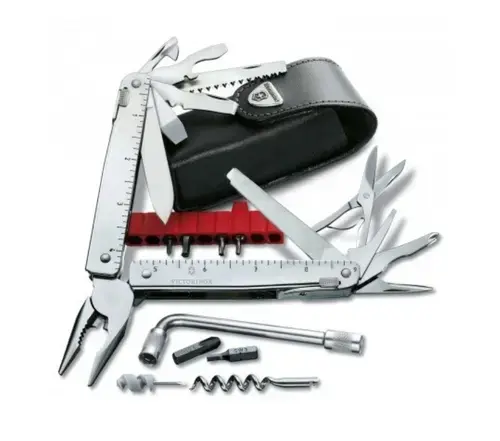 Cleste multifunctional Victorinox SWISSTOOL CS PLUS, 37 functii (Argintiu)