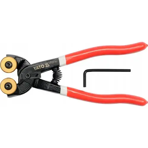 Cleste pentru taierea placilor ceramice Yato YT-37161, lungime 200 mm, cu cutite circulare