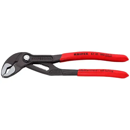 Cleste pentru tevi, KNIPEX Cobra, 1 1/2inch, 180 mm