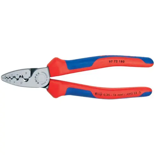 Cleste sertizat ferule 0.25 - 16.0 mm2, KNIPEX, 180 mm