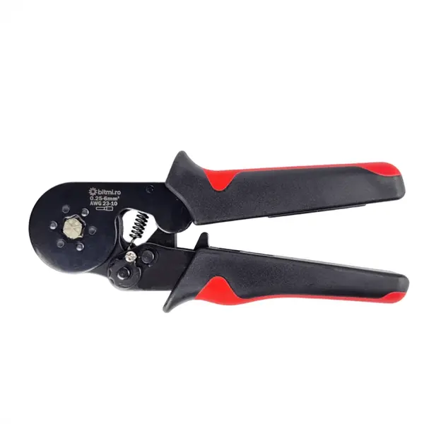 Cleste sertizat hexagonal pentru pini 0.25 - 6 mm ², Bitmi 10084