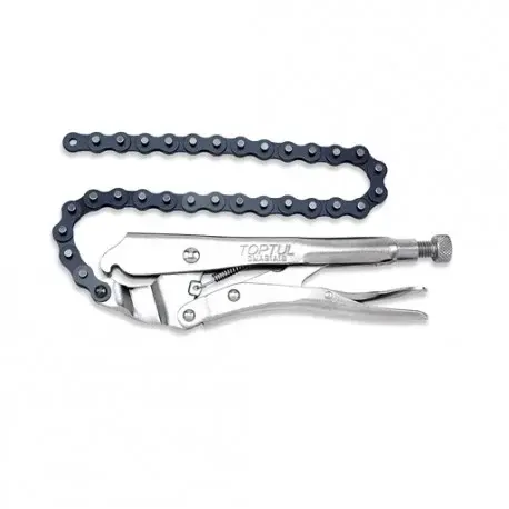 Cleste strangere autoblocant cu lant 450mm, Toptul
