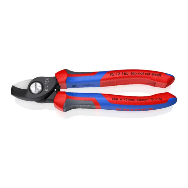 Cleste tip foarfeca pentru cabluri metalice Knipex 95 12 165