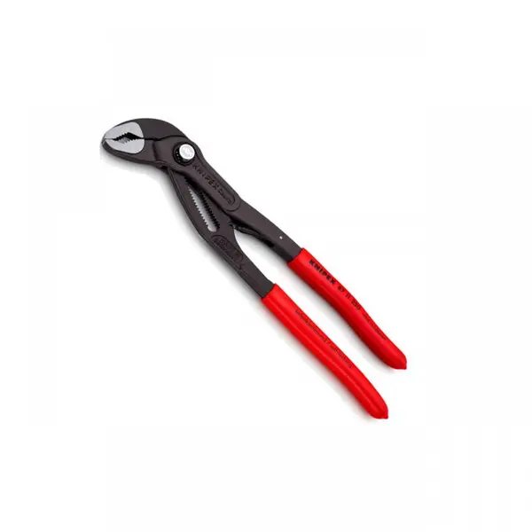 Cleste tip papagal, CobraMatic, 250 mm, diam. 2" / diam. 50 mm, Knipex