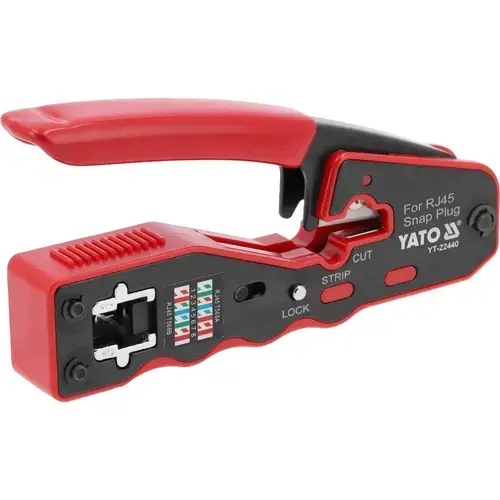 Cleste YATO YT-22440 pentru sertizat conectori RJ-45