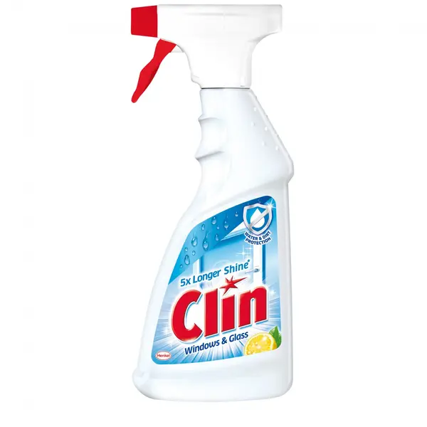 Clin Solutie curatat geamuri, 500 ml, Lemon