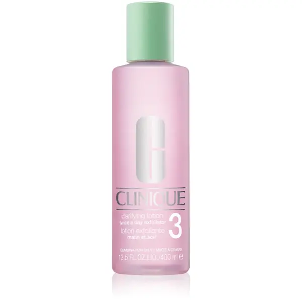 Clinique 3 Steps Clarifying Lotion 3 tonic pentru ten gras și mixt 400 ml