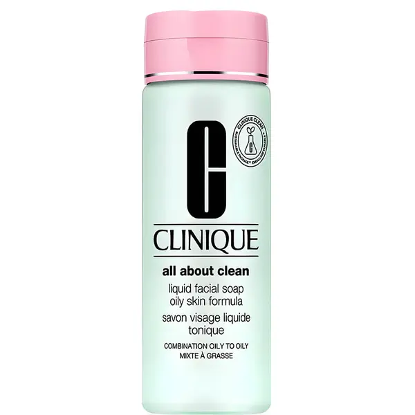 Clinique All About Clean Liquid Facial Soap Oily Skin Formula 200ml
