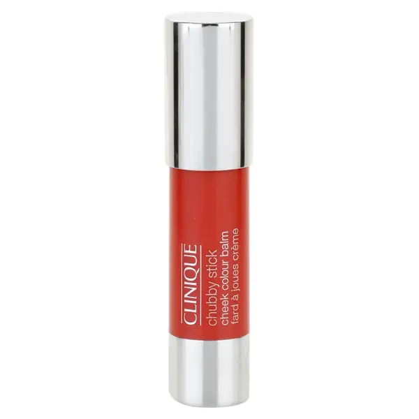 Clinique Chubby Stick™ Cheek Colour Balm blush in creion culoare 02 Robust Rhubarb 6 g