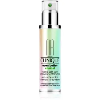 Clinique Even Better™ Clinical Radical Dark Spot Corrector + Interrupter ser cu efect iluminator impotriva petelor