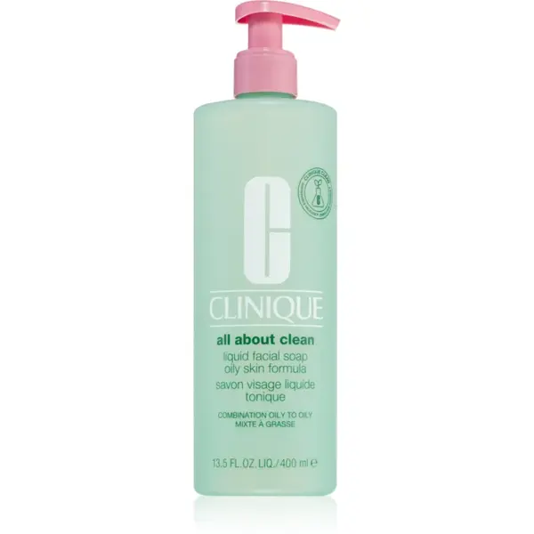 Clinique Liquid Facial Soap Oily Skin Formula săpun lichid pentru ten gras și mixt 400 ml