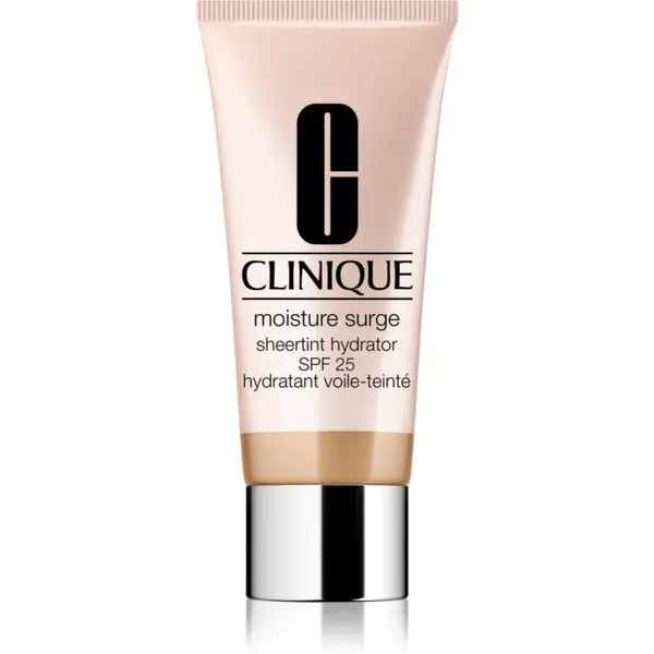 Clinique Moisture Surge™ Sheertint Hydrator SPF 25 cremă hidratantă nuanțatoare SPF 25 culoare Universal Very Light 40 ml