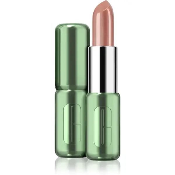 Clinique Pop™ Longwear Lipstick Shine ruj strălucitor culoare 02 Bare Pop 3.9 g
