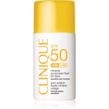 Clinique Sun SPF 50 Mineral Sunscreen Fluid For Face fluid mineral cu protecție solară SPF 50