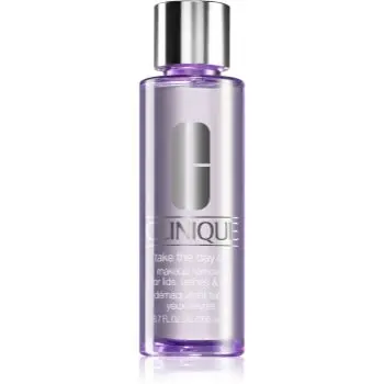Clinique Take The Day Off™ Makeup Remover For Lids, Lashes & Lips două faze pentru îndepărtarea machiajului de pe ochi și buze