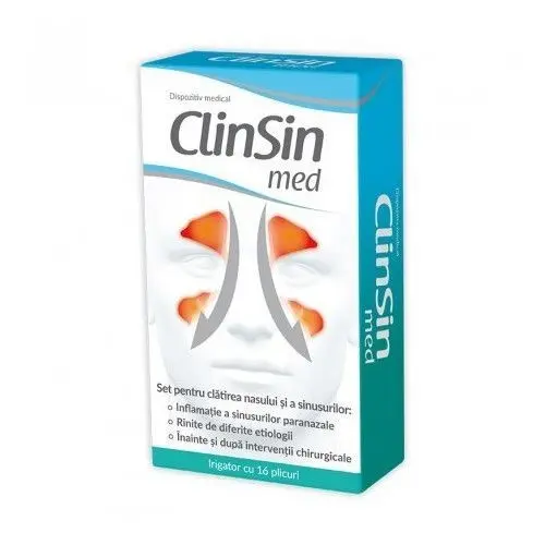 Clinsin Med, 16 plicuri + irigator, Zdrovit