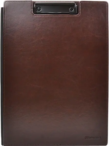 Clipboard cu capac OfBox - A4, maro