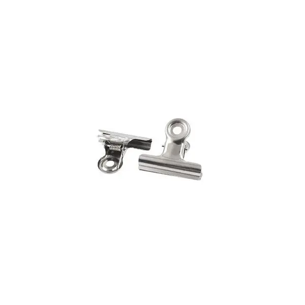 Clipsuri metalice Office Cover DL0014 6104, 38 mm, argintii, cutie 6 bucati