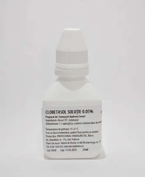 Clobetasol solutie 0.05% 25 ml