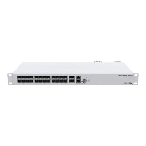 Cloud Router Switch 24 x SFP+ 10Gbps, 2 x QSFP+ 40Gbps - Mikrotik CRS326-24S+2Q+RM