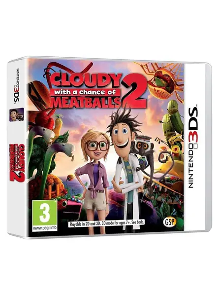 Cloudy With A Chance Of Meatballs 2 Nintendo 3DS