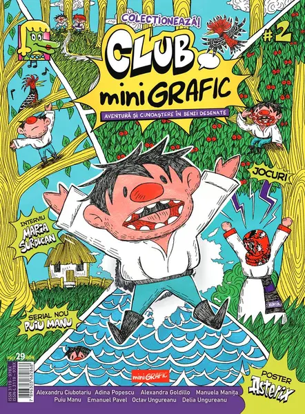 Club miniGrafic 2. Aventuri și cunoaștere în benzi desenate - Octav Ungureanu, Alexandra ...