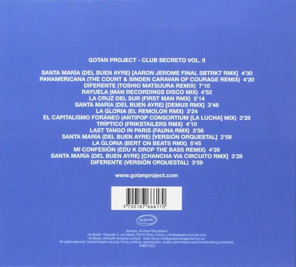 Club Secreto Vol. II | Gotan Project