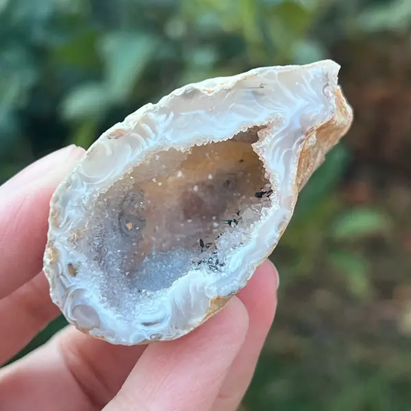 Cluster Agat FEATHER m11, agat cu cuart