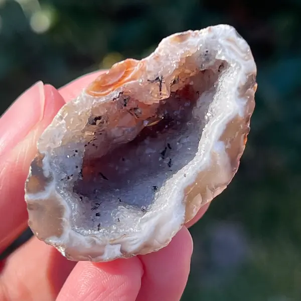 Cluster Agat FEATHER m2, agat cu cuart