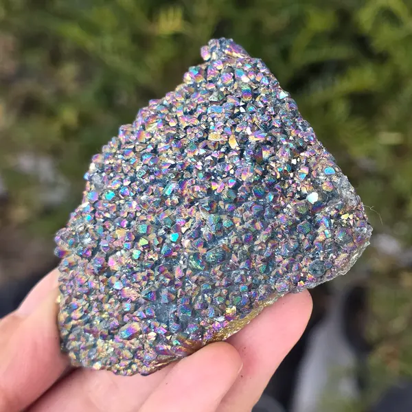 Cluster cuart incolor Aura Titanium | Model 4
