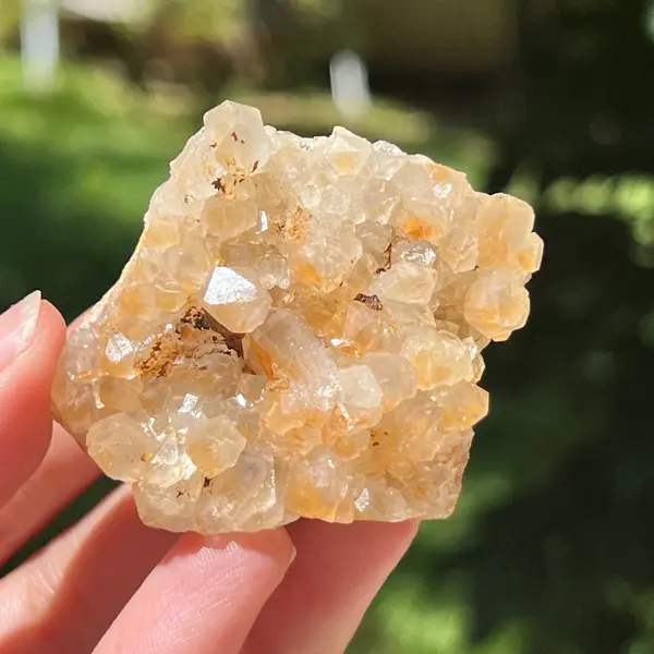 Cluster cuart lamaie Zambia, golden healer model 34