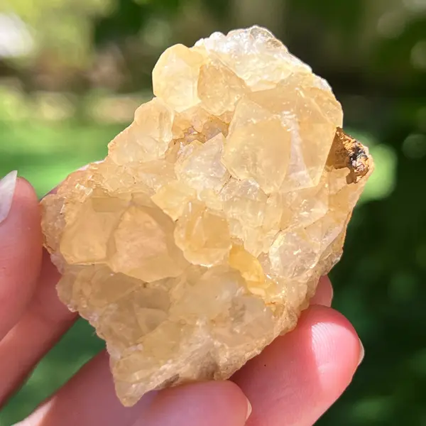 Cluster cuart lamaie Zambia, golden healer model 49