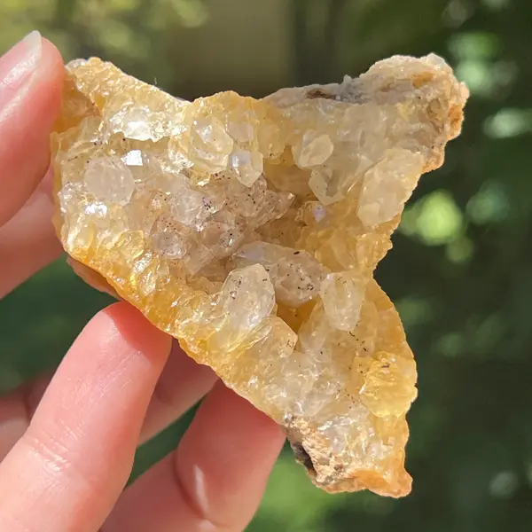 Cluster cuart lamaie Zambia, golden healer model 56