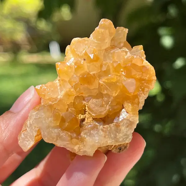 Cluster cuart lamaie Zambia, golden healer | Model 58