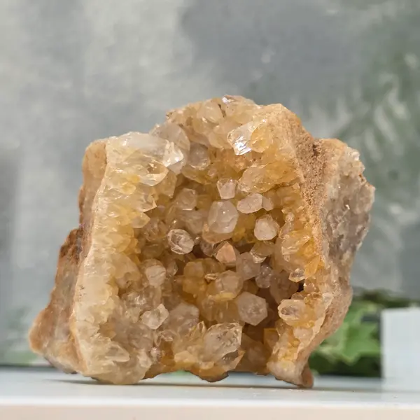 Cluster cuart lamaie Zambia, golden healer | Model 61