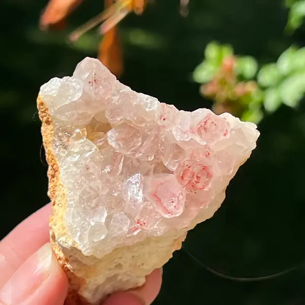 Cluster cuart lamaie Zambia, golden healer model Lm8