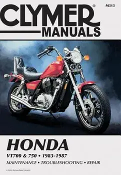 Clymer Honda Vt700 & 750, 1983-1987: Service, Repair, Maintenance, Paperback/***