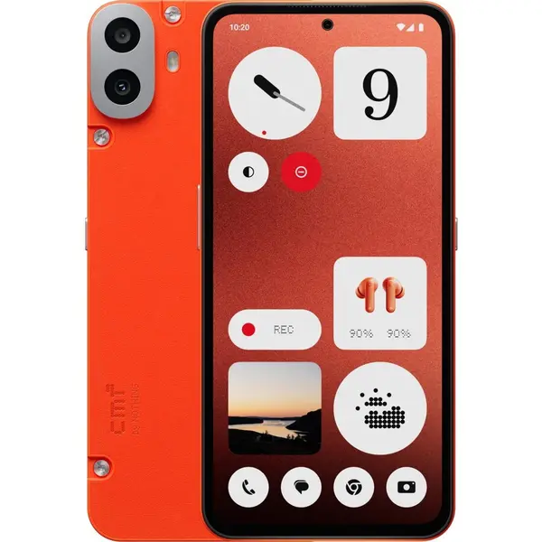 CMF by Nothing Telefon mobil CMF by Nothing Phone 1, 256GB, 8GB, 5G, Dual Sim, Orange