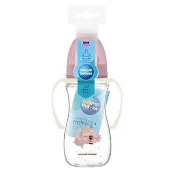 Cn 35/238_pin biberon anticolici cu gat larg sleep koala 300ml buc Canpol
