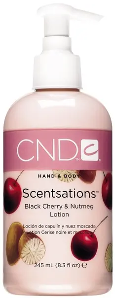 CND Scentsations Loțiune de mâini și corp Black Cherry & Nutmeg, 245 ml