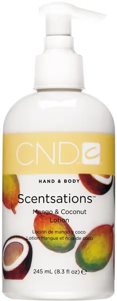 CND Scentsations Loțiune de mâini și corp Mango & Coconut, 245 ml