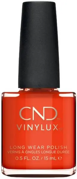 CND Vinylux Ojă de lungă durata , Electric Orange, 15 ml