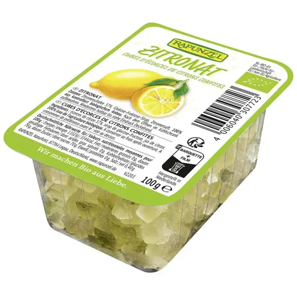 Coaja de lamaie confiata, eco - 100 g