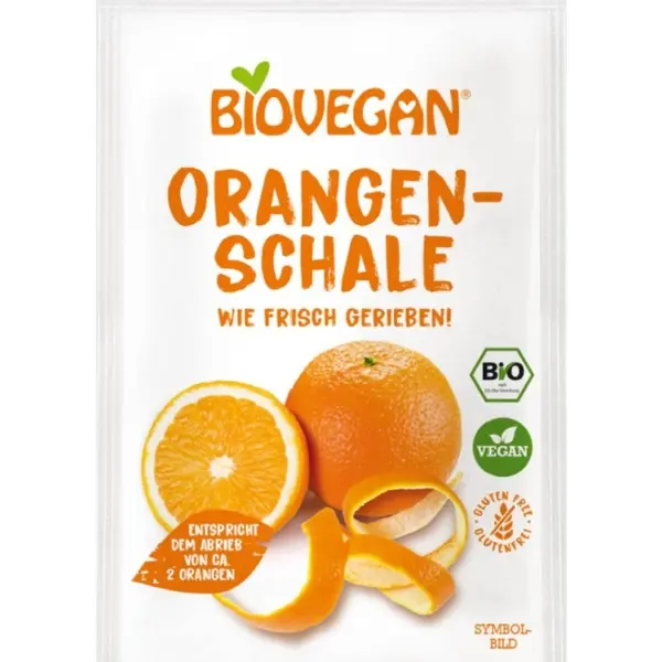 Coaja de Portocala BIO Rasa, 9 g, Biovegan