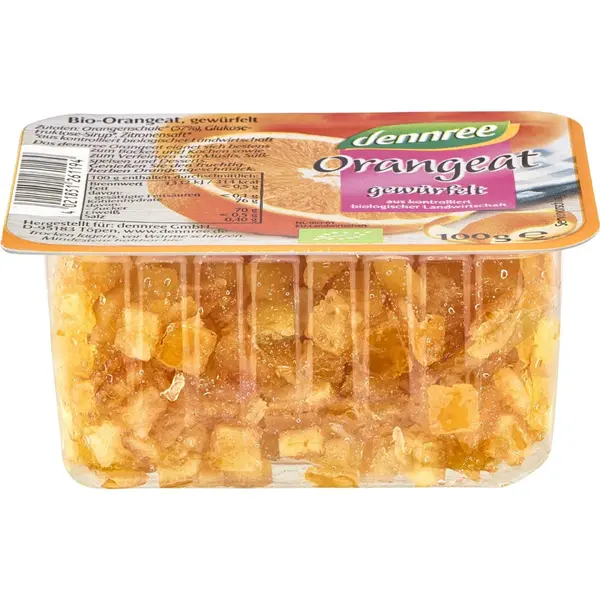 Coaja de portocala confiata, eco - 100 g