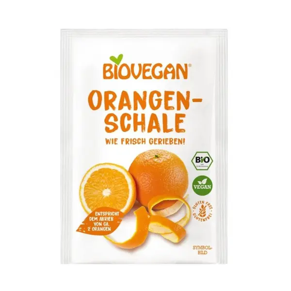 Coaja de portocala rasa fara gluten, eco - 9 g