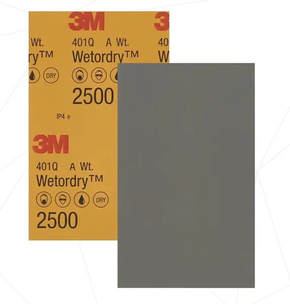 Coala abraziva 3M WetOrDry 401Q P2500 140 X 228MM