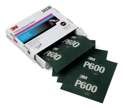 Coala abraziva flexibila hookit P600 unitate facturare multiplu de 25 buc 3M