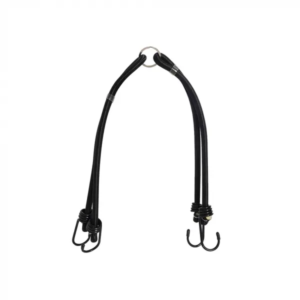 Coarda Oxford elastica, culoare negru, 4 carlige